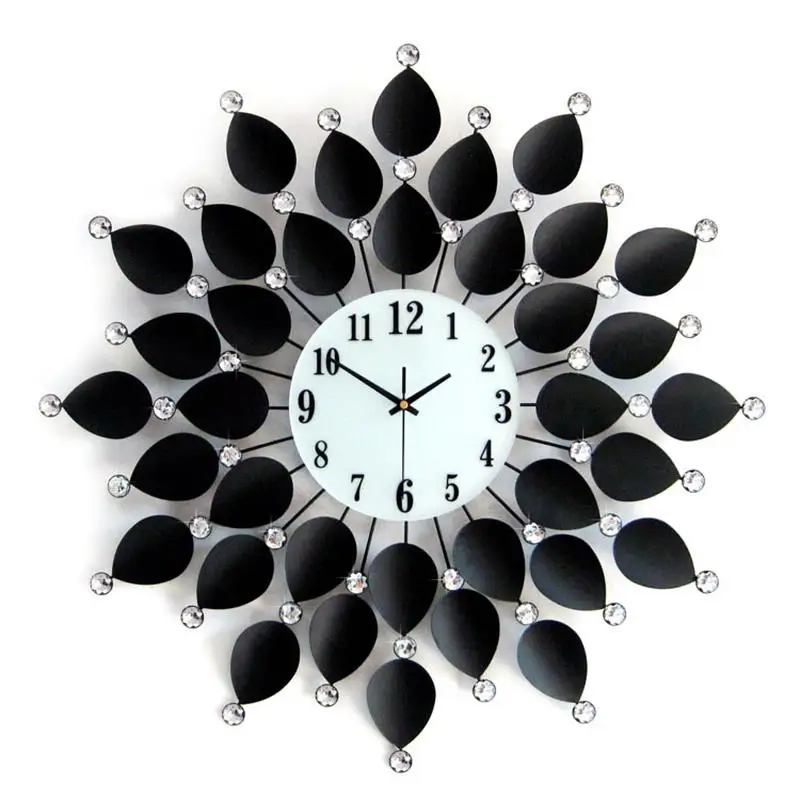 

European Wall Clock Living Room And Bedroom Silent Wall Watch Modern Design Creative Clock Wall Home Decoration Wandklo