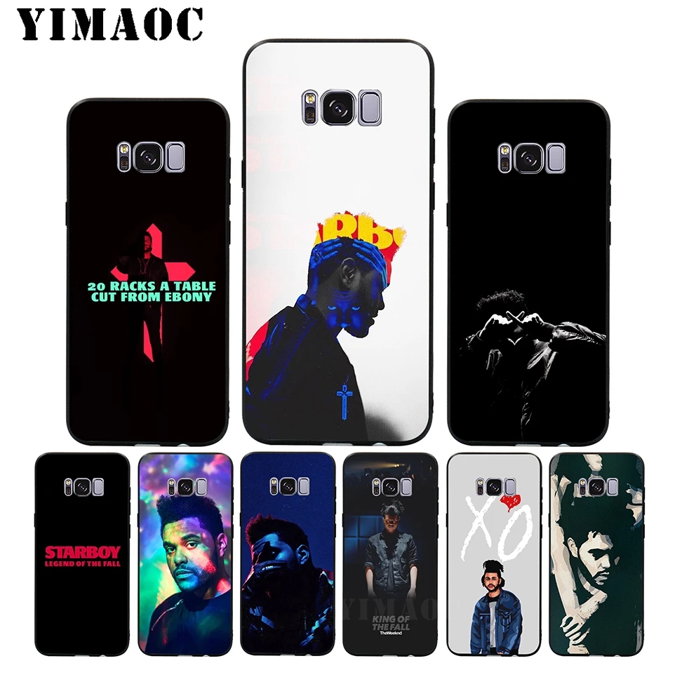 YIMAOC A55 The Weeknd Starboy Soft Silicone Case for Samsung Galaxy S9 S8 A6 Plus 2018 S7 S6 Edge A5 A3 2017 2016 Note 8 9 |
