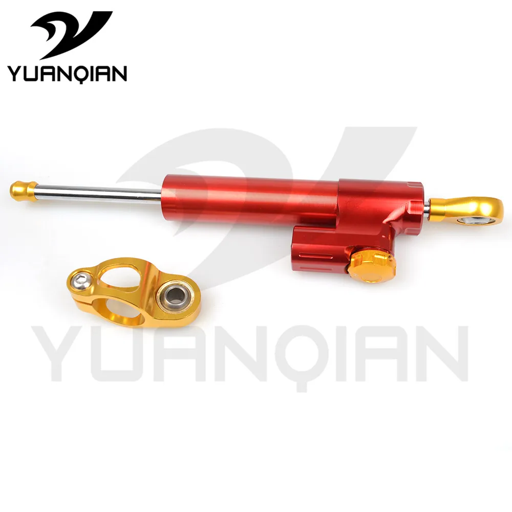 

For Yamaha MT-09 MT09 2013 2014 2015 2016 FZ-09 Stabilizer Damper 1 set of Steering Mounting Bracket Materials cbf6 450 c