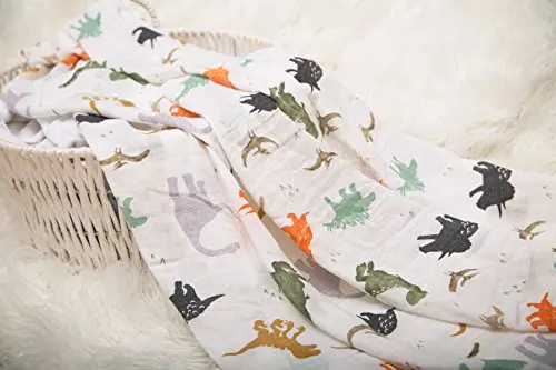 70% бамбук+ 30% хлопковая детская пеленка обертывания хлопок детские муслиновые одеяла новорожденных бамбуковый муслин Стёганое одеяло