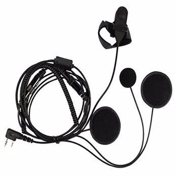 

2pcs Motorcycle Full Face Helmet Headset Earpiece for Two Way Radio Baofeng Walkie Talkie UV-5R UV-5RA Plus BF-888S GT-3 TP Mark