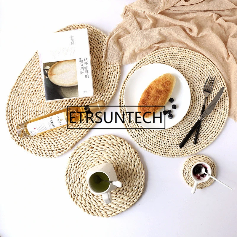 Ratten Woven Heat Insulation Kithchen Utensil Tablemat Placemat Coaster Holder Ratten Woven Heat Insulation Kithchen Utensil Tablemat Placemat Coaster Holder