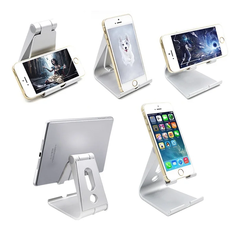 

Phone Holder Stand for iPhone X Xs Max XR 8 Plus Mobile Phone for Samsung Galaxy S9 S8 S7 Aluminum Alloy Metal for Xiaomi Redmi