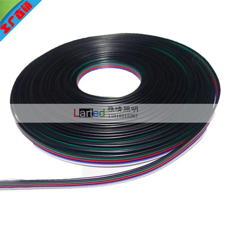 Удлинительный кабель 100 м 5 pin 18 20 22 AWG 20AWG белый/синий/красный/зеленый/черный разъем
