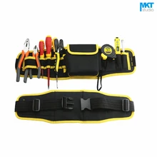 1 шт. желтый край 56x16 см Ткань Оксфорд Прочный Водонепроницаемый Инструменты Контейнер хранения мешок талии с поясом, электрические Инструменты сумка