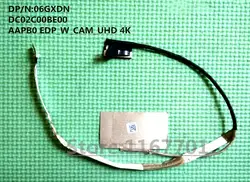 Новый ноутбук/ноутбук lcd/светодиодный/LVDS кабель для Dell Precision M7710 M7720 06 GXDN DC02C00BE00 AAPB0 EDP_W_CAMERA_UHD 4 K 40pin