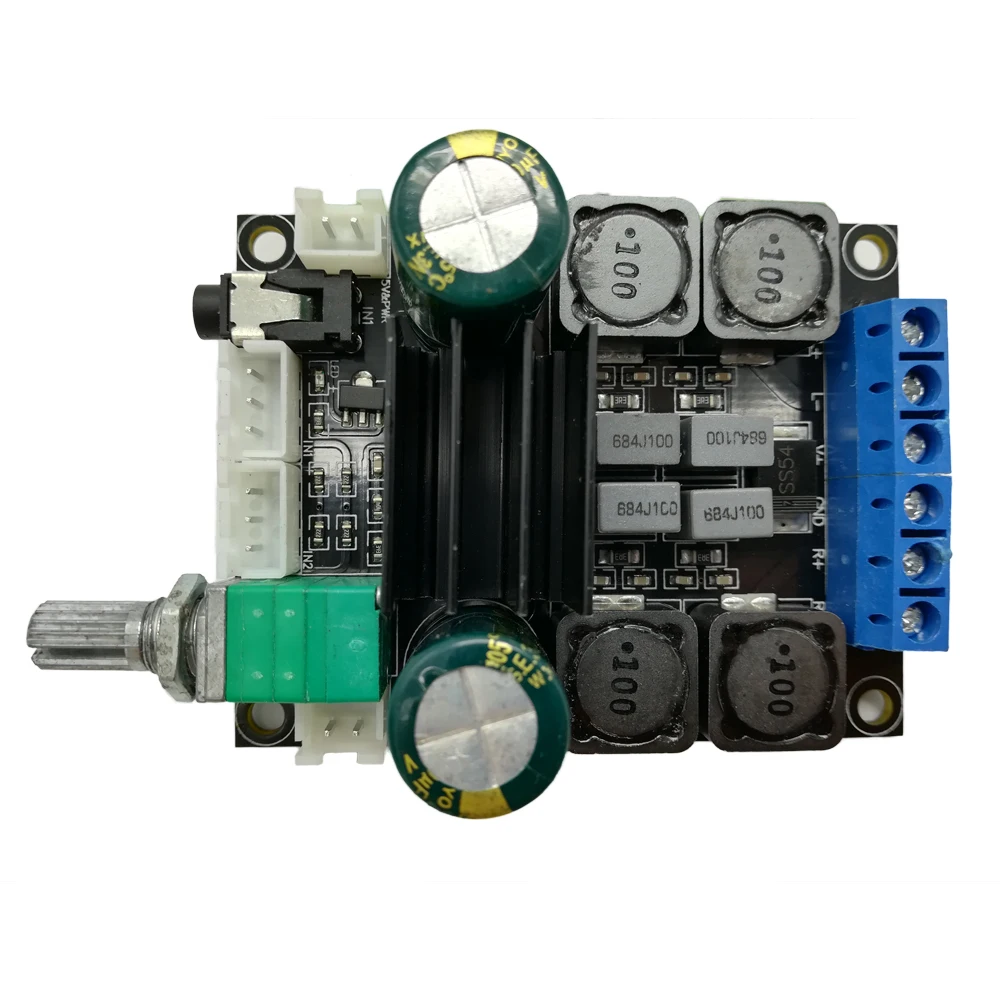TPA3116 D2 2x50 W DC10-25V estéreo HIFI Digital 2,0 tablero de amplificador de potencia de Audio G2-006