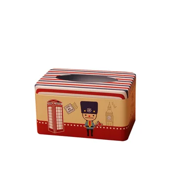 

European style tissue box home table decoration square paper napkins Tissue box holders and automatic paper towel