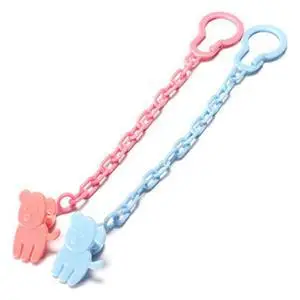 

1 Pcs Baby Infant Cartoon Pattern Random Color Baby Feeding Product Dummy Pacifier Soother Chain Clip Holder Toddler