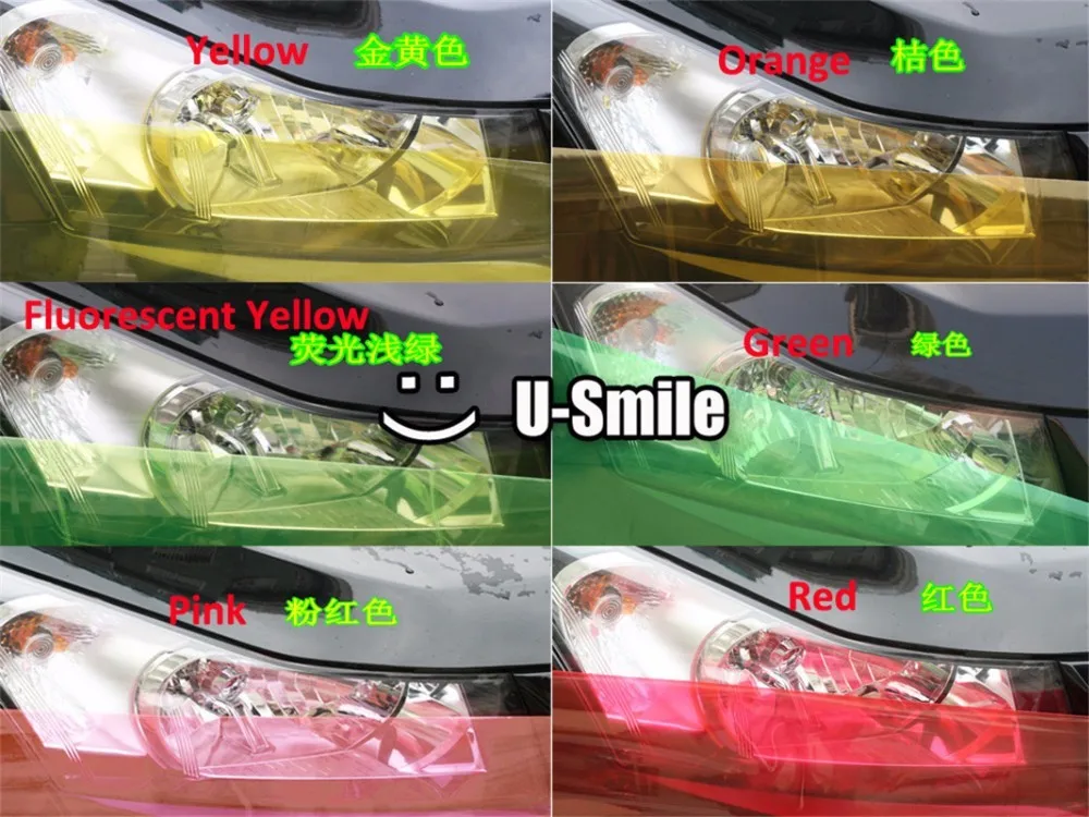 Glossy-Car-Headlight-Taillight-Fog-Light-Tint-Film-12