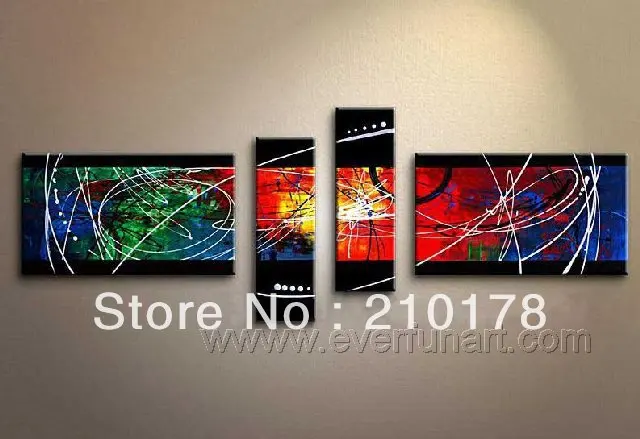 

handmade oil painting on canvas modern 100% Best Art Abstract oil painting original directly from artist XD4-011