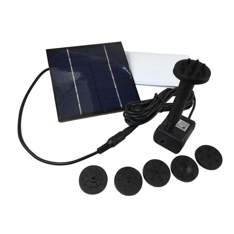 

2018 Solar Water Sprayer Garden Watering tools Aquarium Submersible Pump Brushless Motor Water Pump Rockery