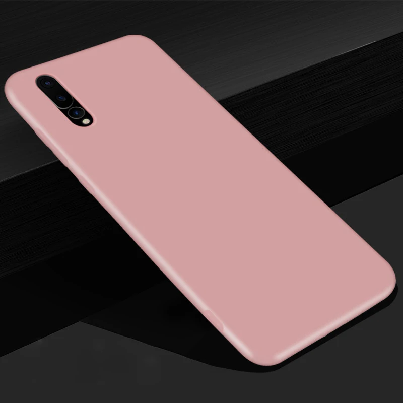 Цвет матовый конфетный, TPU чехол для lenovo Z5 S5 Pro K8 Примечание K6 Мощность K5 плюс K3 A6010 A6000 прозрачный мягкий чехол - Цвет: Pink TPU