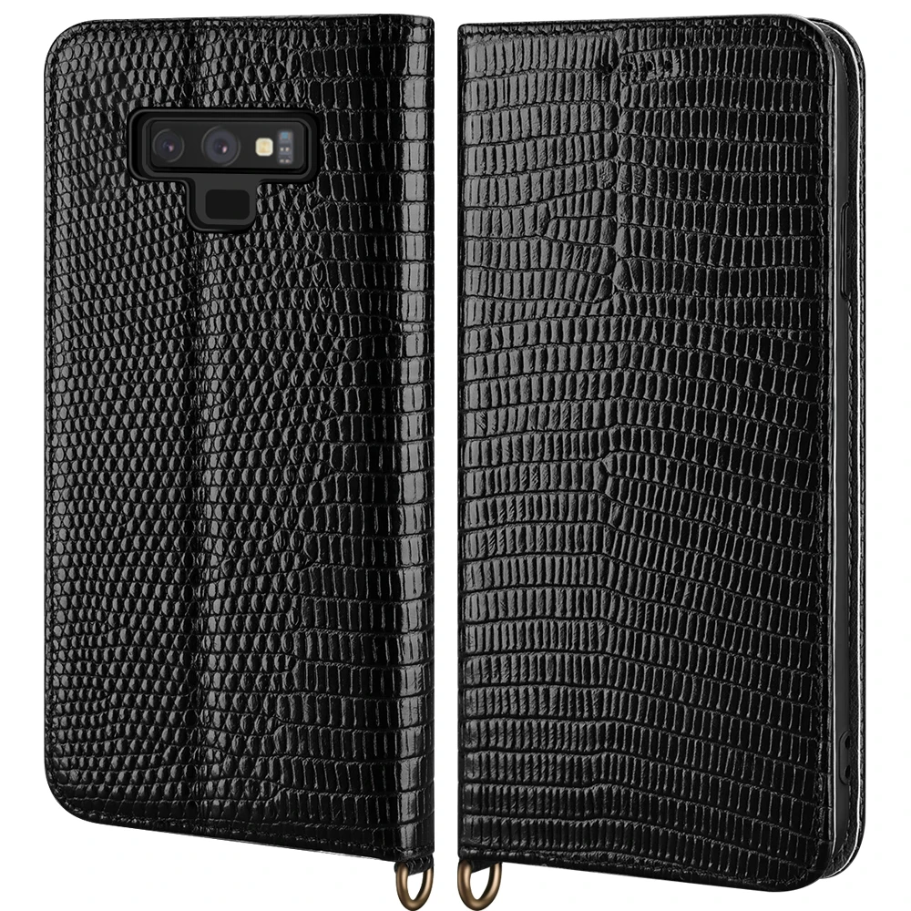 

Genuine Leather Case For Samsung Galaxy Note 9 Note 8 Flip Stand Soft Inner Cases Card Holder Protective Cover For Galaxy Note 9