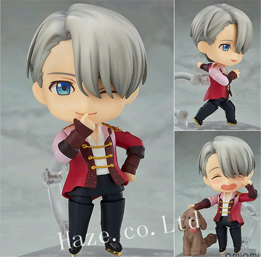 

Anime Yuri!!!on Ice Viktor Nikifolov Nendoroid PVC Action Figure Figurine Toy 10cm