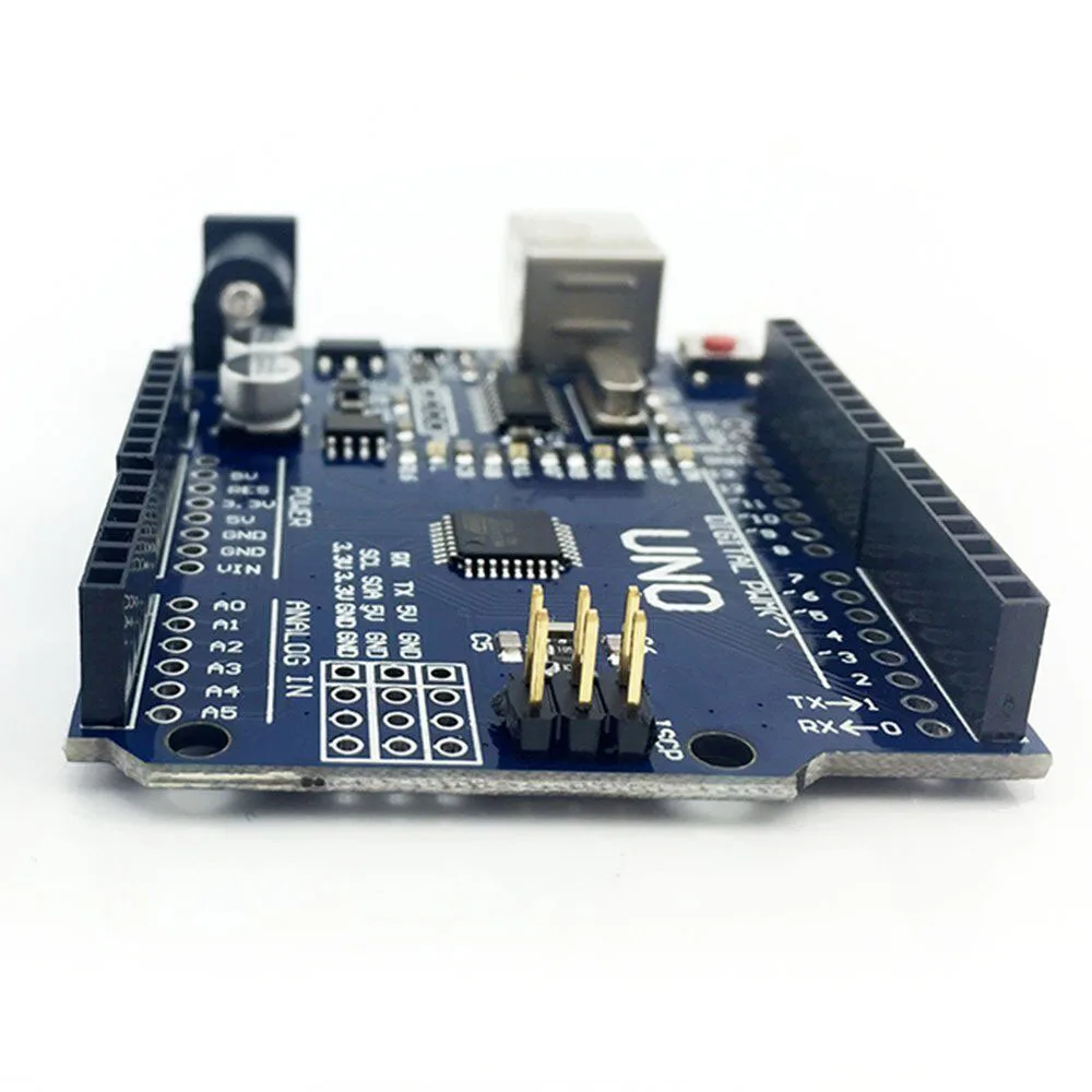 Стартовый набор для arduino Uno R3 комплект из 6 предметов: макетная плата перемычки usb