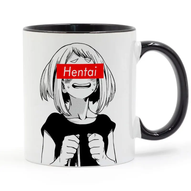Кружка из материала Hentai Ahegao Waifu креативные подарки 11 унций|Кружки| |
