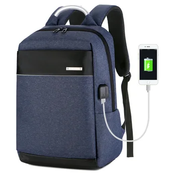 

Multifunctional Men Backpack School Waterproof Men USB Charging Backpack with Plug Business Travel Bag 2018 School Packback