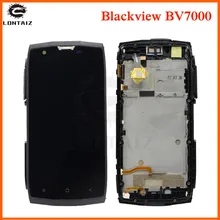 AAA Качество ЖК-дисплей для Blackview BV 7000 ЖК-дисплей Сенсорная панель экран сенсор дигитайзер с рамкой в сборе для Blackview BV 7000