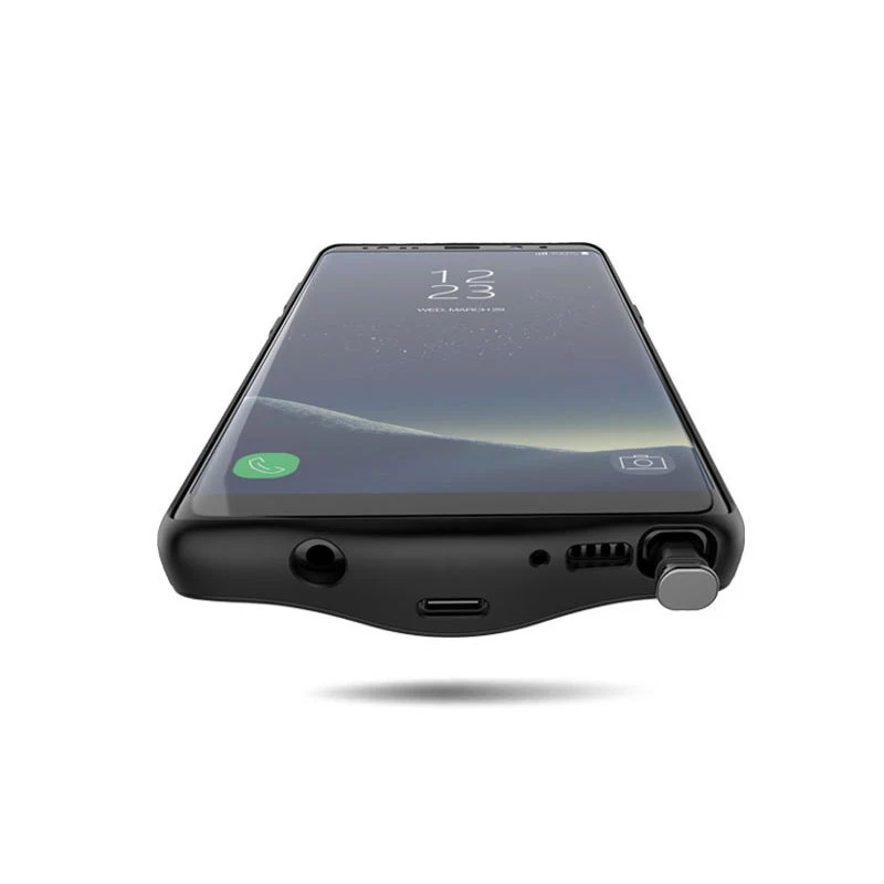 5500 мАч зарядное устройство чехол для samsung Galaxy Note8 батарея Чехол резервного питания банк чехол с внешним зарядным устройством повербанк чехол для телефона