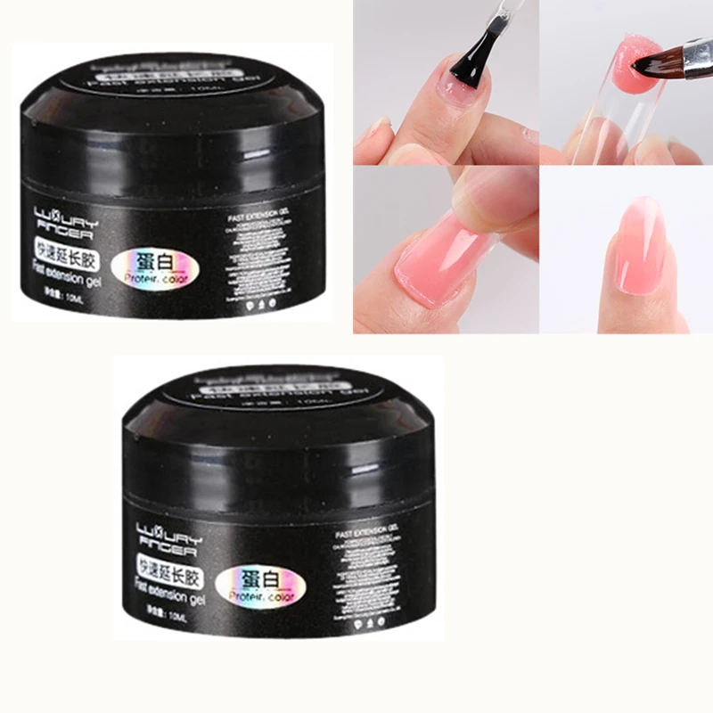 

Soak off Poly Gel UV Gel Nails Polygels Nails Builder Slip Solution Hard Quick Extension Acrylic Nail Art Crystal UV Resin