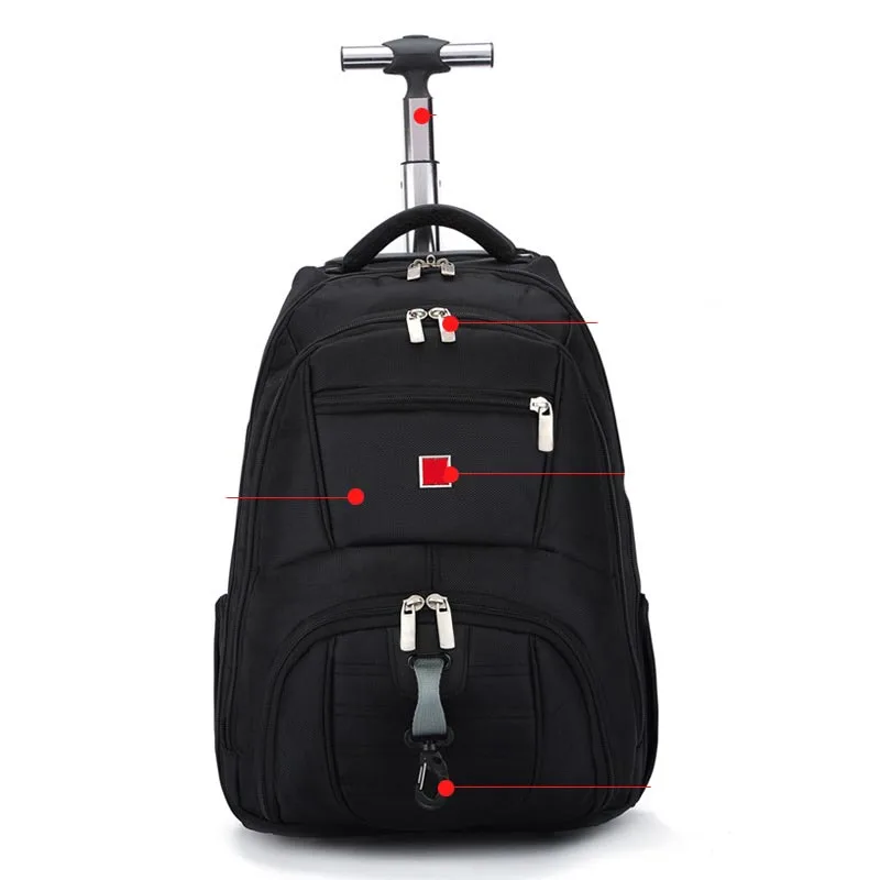Альпинистские дорожные сумки высокого качества oxford 18/20 дюймов, сумки на колёсиках, брендовые чемоданы, сумки для путешествий - Цвет: NO3