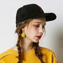 JKP новая Кепка летняя мода сплошной цвет вышивка шляпа женская уличная Солнцезащитная Мода Студенческая сплошной цвет бейсболки MZ-15