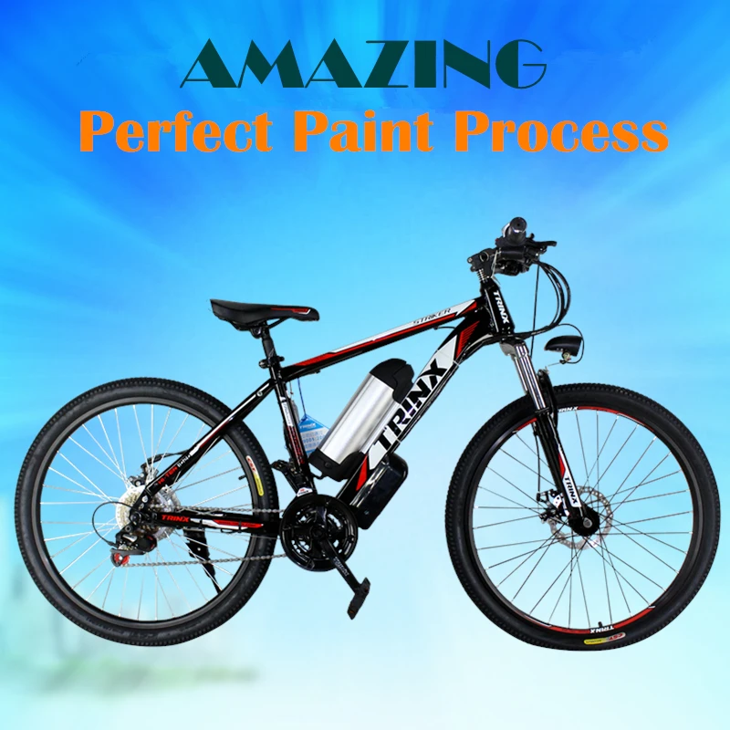 Discount 21 Speed High-carbon Steel Electric Bike,adopt Exquisite Paint, 26" 36V 10Ah/15Ah Lithium Battery 250W Mountain Bike 0