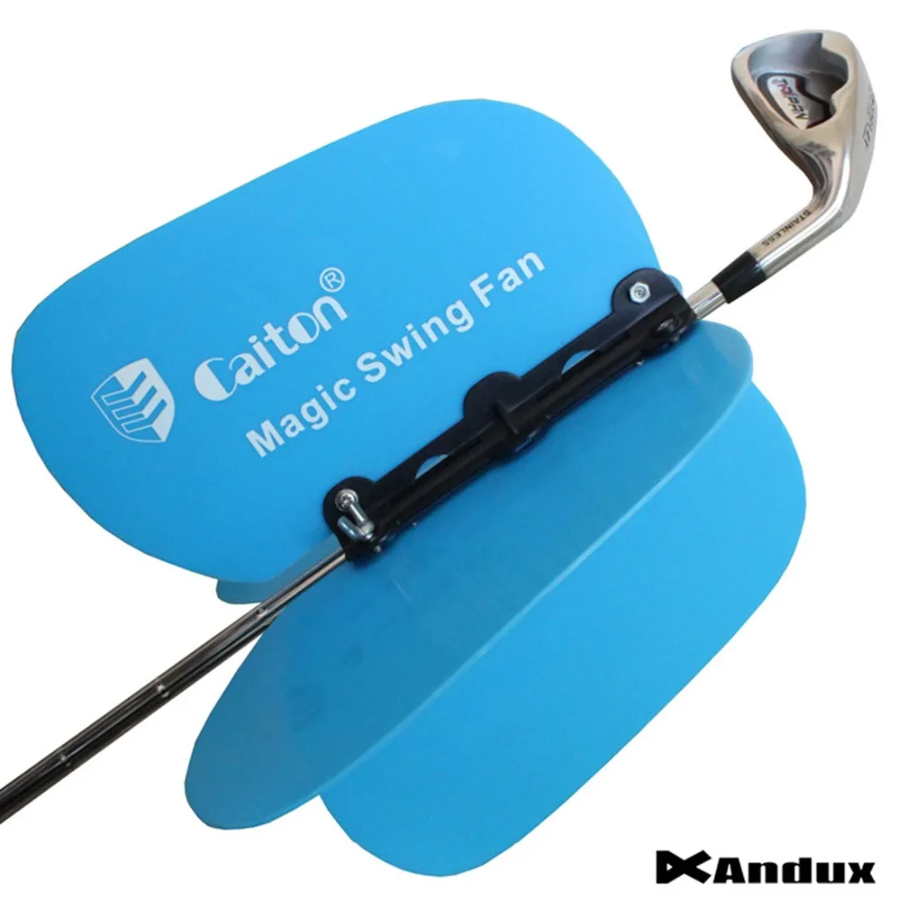 Andux Power Swing Fan Golf Club Swing Trainer Power Resistance Practice