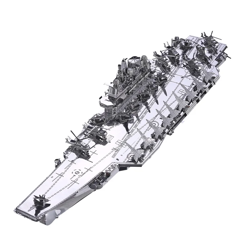 Piececool Plan Liaoning Cv-16 авианосец DIY 3d металлические нано-головоломки сборные модели наборы P056-S лазерной резки головоломки игрушки