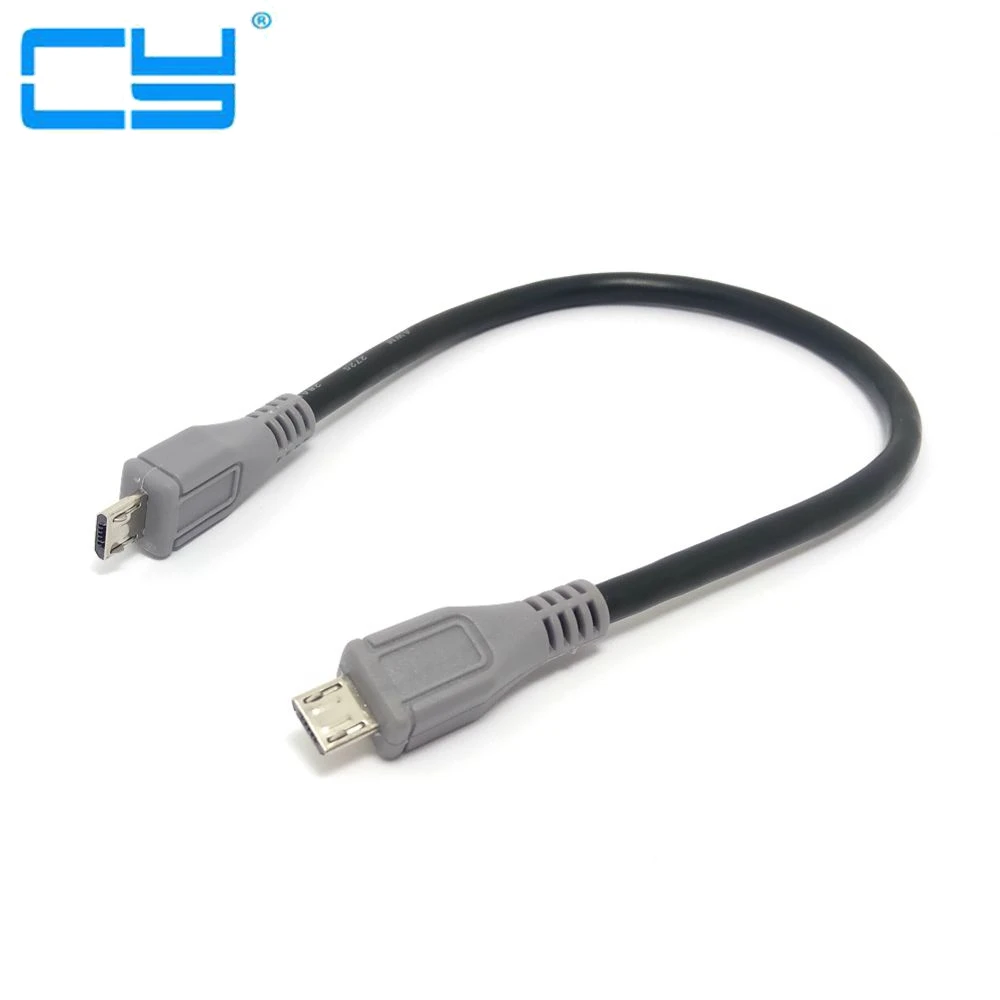 1 шт. Micro usb type B штекер Micro B штекер 5 Pin конвертер OTG адаптер Ведущий кабель для передачи данных 20 см