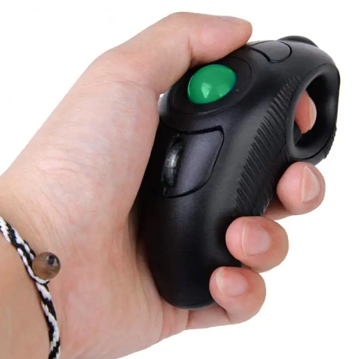 USB 2,4 ГГц беспроводной палец ручной трекбол мышь Мыши для портативных ПК EM88