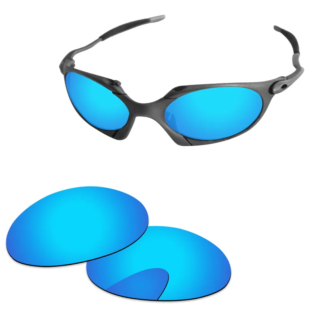 

Ice Blue Mirror Polarized Replacement Lenses For Romeo 1 Sunglasses Frame 100% UVA & UVB Protection