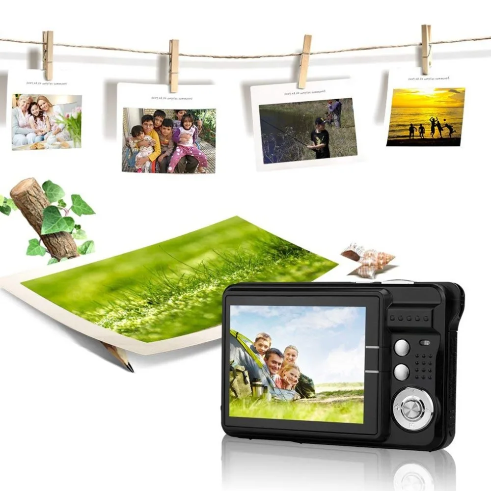 2,7 pulgadas ultrafino 18 MP Hd cámara Digital cámara de vídeo para niños cámaras digitales estudiantes cumpleaños mejor regalo