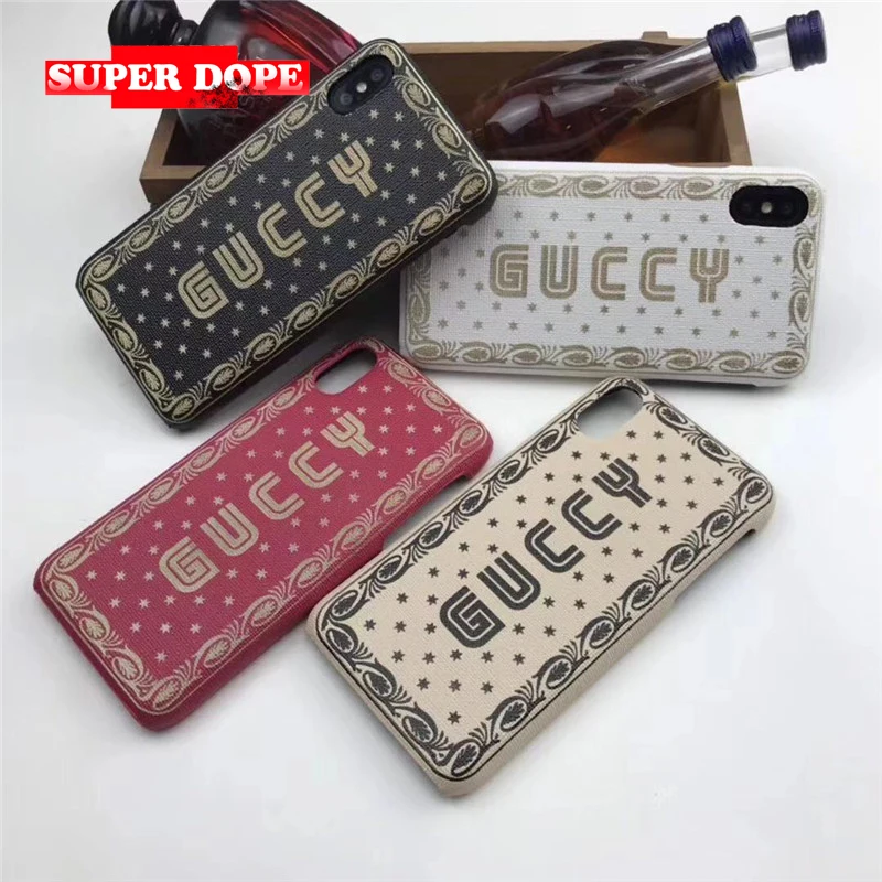 

SUPERDOPE luxury brand graffiti painted design phone cover hard For iPhone 6 6s 7 8 Plus X for iPhone XS XR MAX hard fundas case