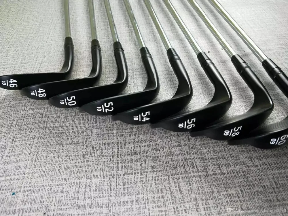 

11T Forged Golf Wedge Black Skull 46/48/50/52/54/55/56/58/60 Loft Golf Wedges Clubs Putter Irons Graphite Steel Shaft SM7 SM6