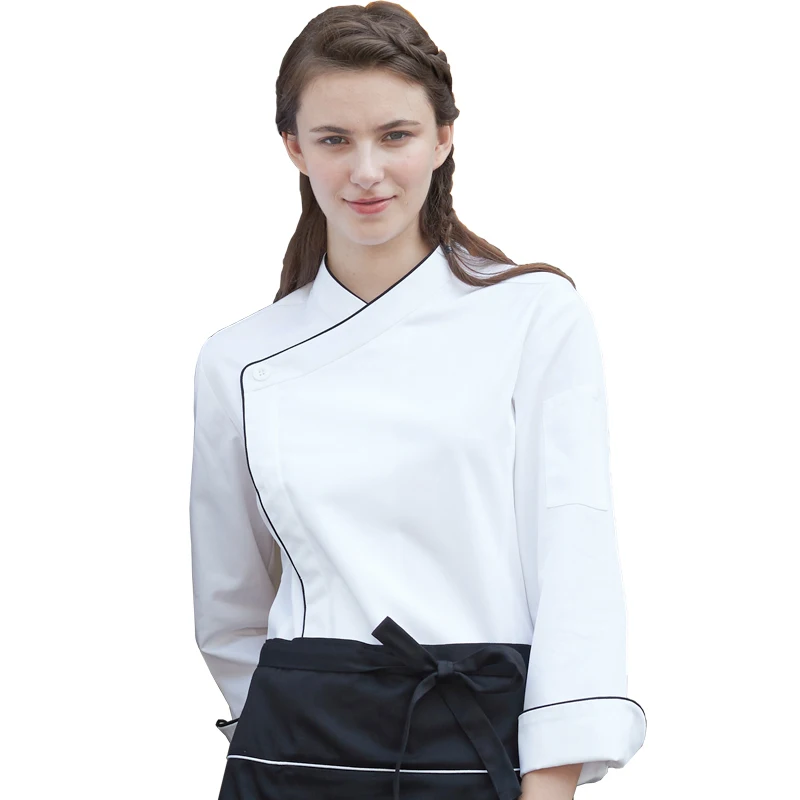 Chef clothing long sleeve new hit color overalls restaurant kitchen