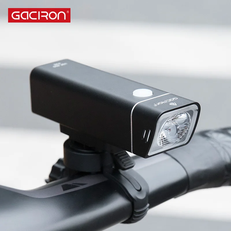 Cheap GACIRON new V9F-600 lumens LED Flashlight Bike light Wide floodlight rechargeable IPX6 waterproof Cycling Bicycle Accessories 2