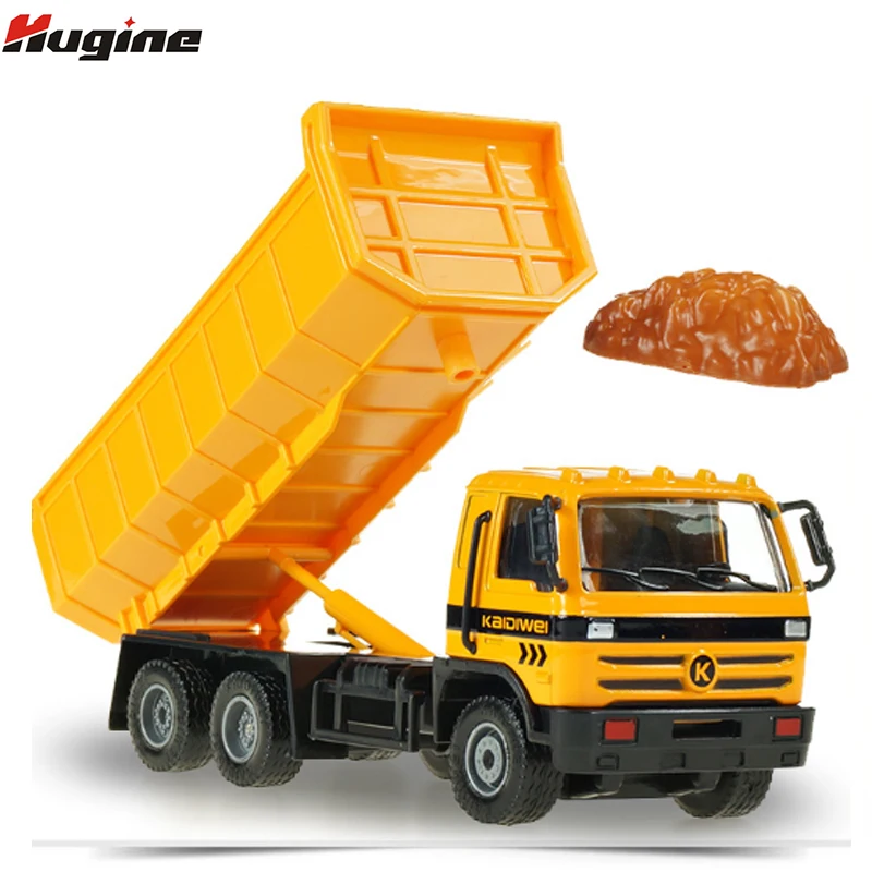 

Dump Truck Alloy Diecast Model Engineering Car Children's Hobby Toy KDW 1:50 Model Simulation Truck Christmas Gifts