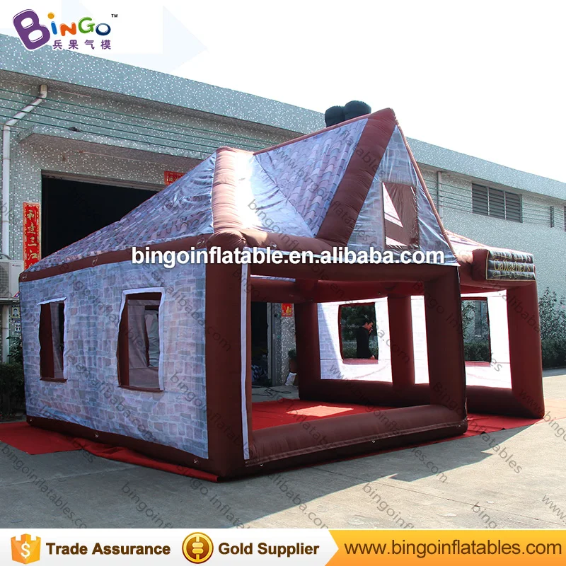 19.7ft X 16.4ft X 16.4ft inflatable bar tent / inflatable serving bar / inflatable tiki bar for par