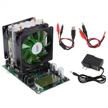 180 Вт электронная нагрузка постоянного тока 200 в 20А тестер батареи USB разрядка Емкость тестер модуль измерительные инструменты