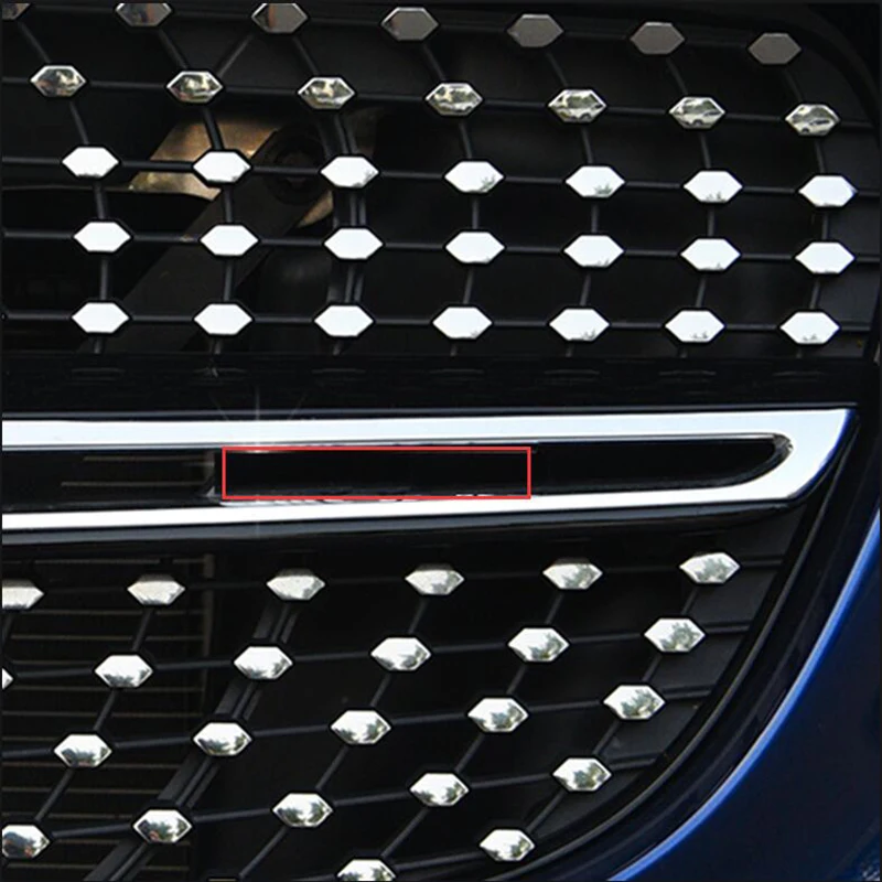

Small Grille Emblem Mounting Base with Letters Logo for Mercedes Benz AMG GT C E Starry Sky Car Styling Front Bars Decoration