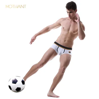 

Underwear Men's cotton printed underwear Flat feet pants men's youth Low waist tide home fashion comfortable and healthy