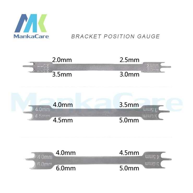 

Dental Orthodontic Instrument Bracket Positioning Height Gauge Wick Type Tools Teeth Positioner Dental Accessories