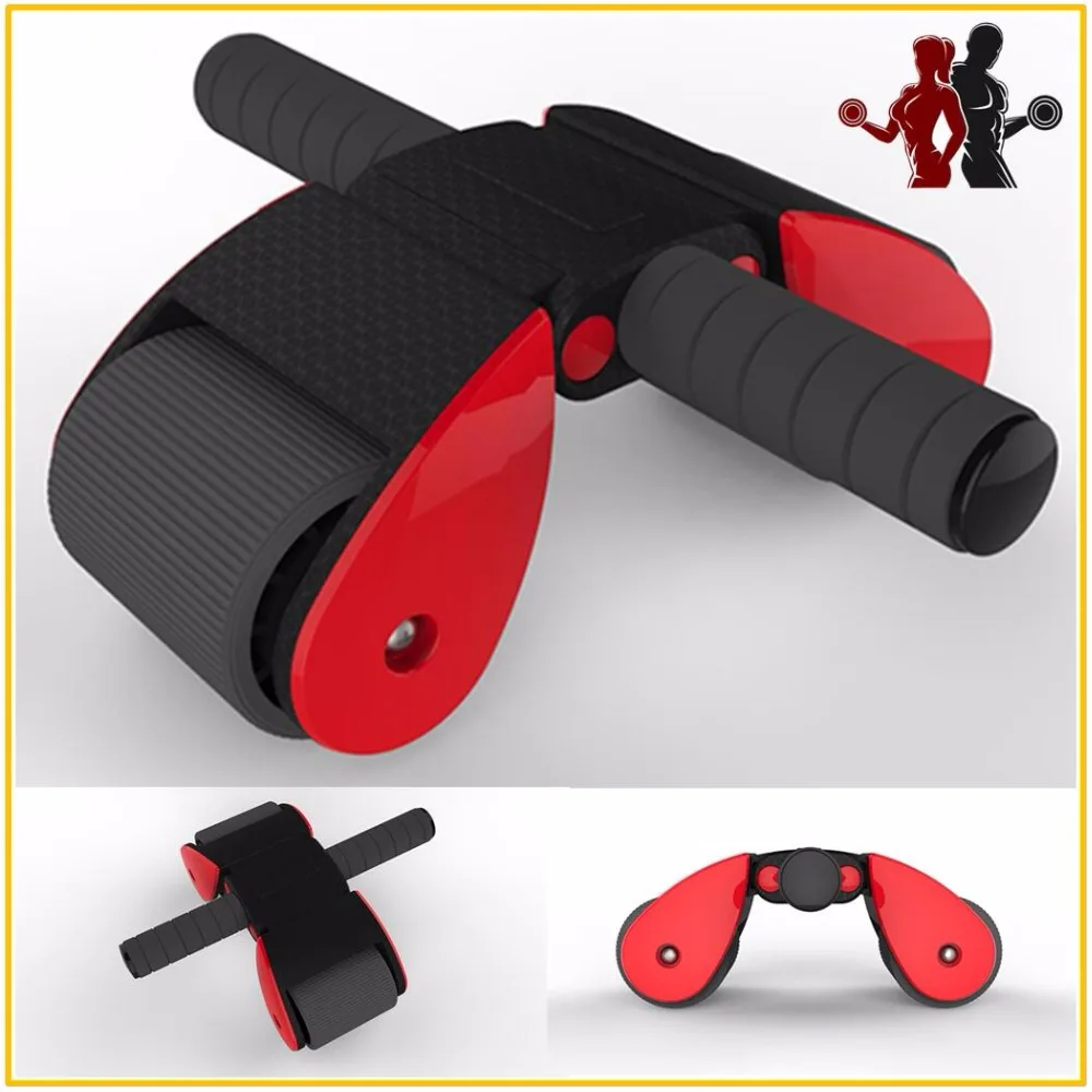 

Heavy Duty No Noise 500KG Abdominal Wheel Ab Wheels Roda Abdominal Exercise Rollers For Fitness Equipment Muscle Training