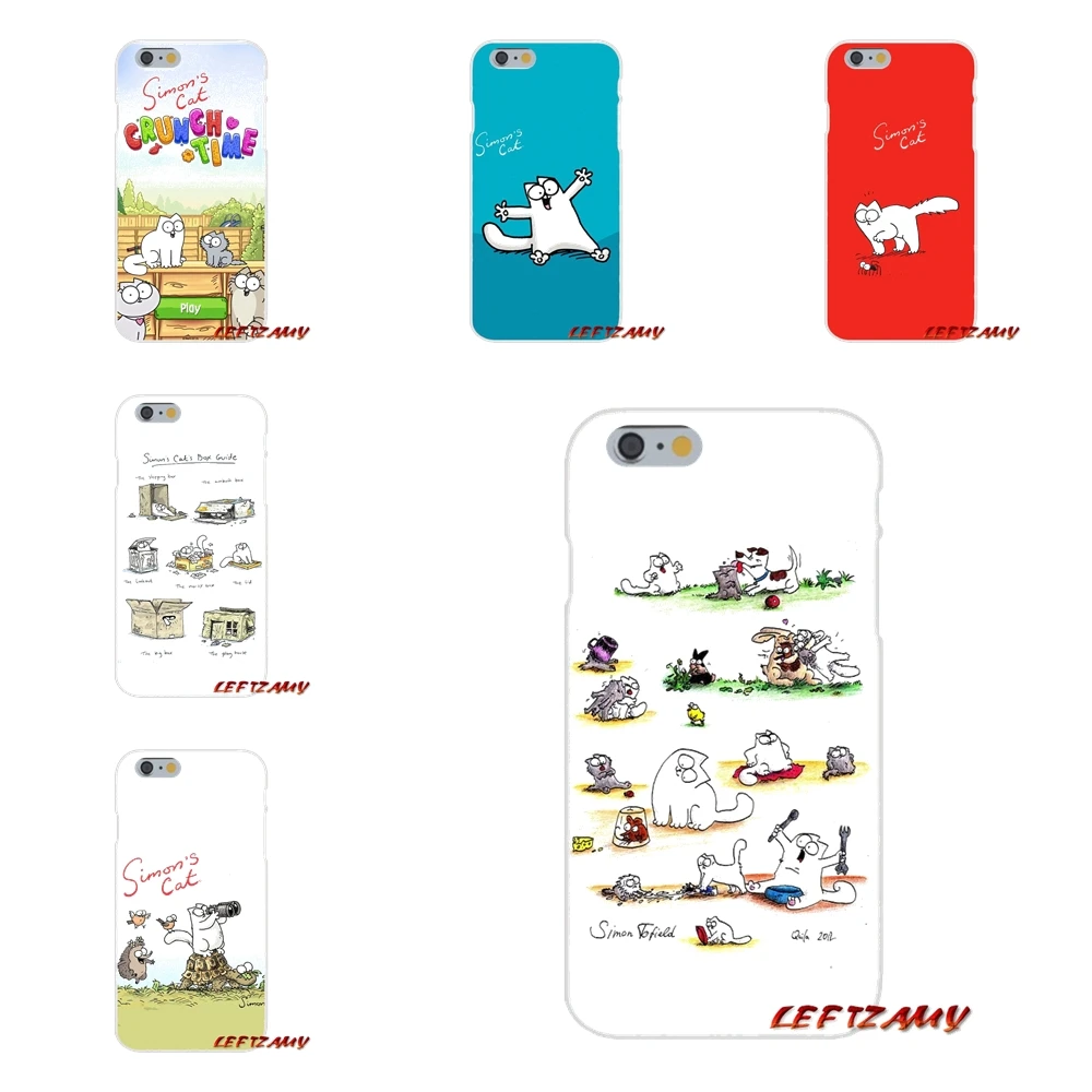 For Samsung Galaxy A3 A5 A7 J1 J2 J3 J5 J7 2015 2016 2017 Funny Cute Simons Simon's Cat Cats Accessories Phone Shell Covers | Мобильные