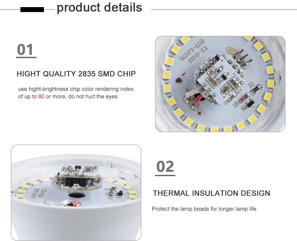 LED Radar Sensor Bulb E27 Automatic Smart Detection (11)