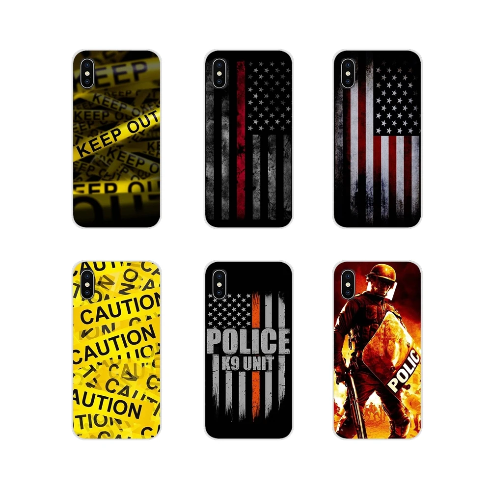 

For Xiaomi Mi6 A1 5X 6X Redmi Note 5 5A 4X 4A 4 3 Plus Pro pocophone F1 Mobile Phone Shell Covers Citations police Lovely Design