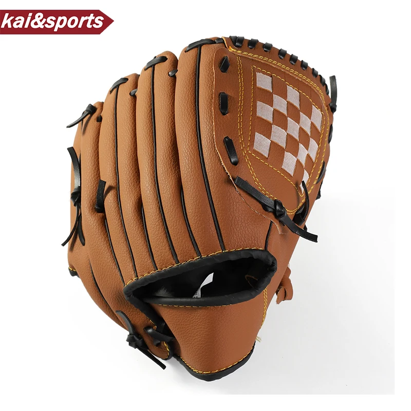 Новые профессиональные бейсбольные перчатки кожаные Infielder PU ручные для детей