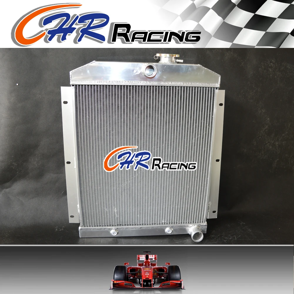 3 ROW Chevy Pickup Truck 1947-1954 48 49 50 51 52 53 Aluminum Radiator